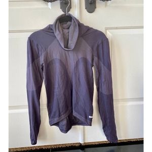 Stella Mccartney for Adids Volcanic Purple Turtleneck Pullover M